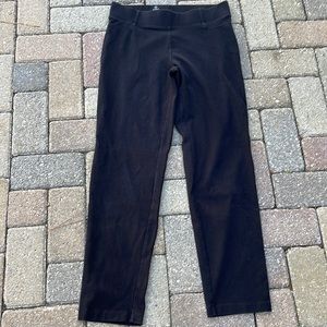 Talbots Small Solid Black Pants
